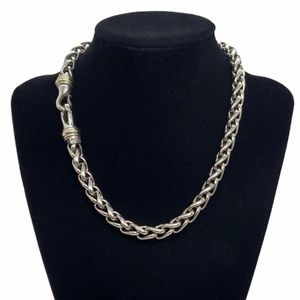 Authentic David Yurman 8mm Wheat Chain 16”
